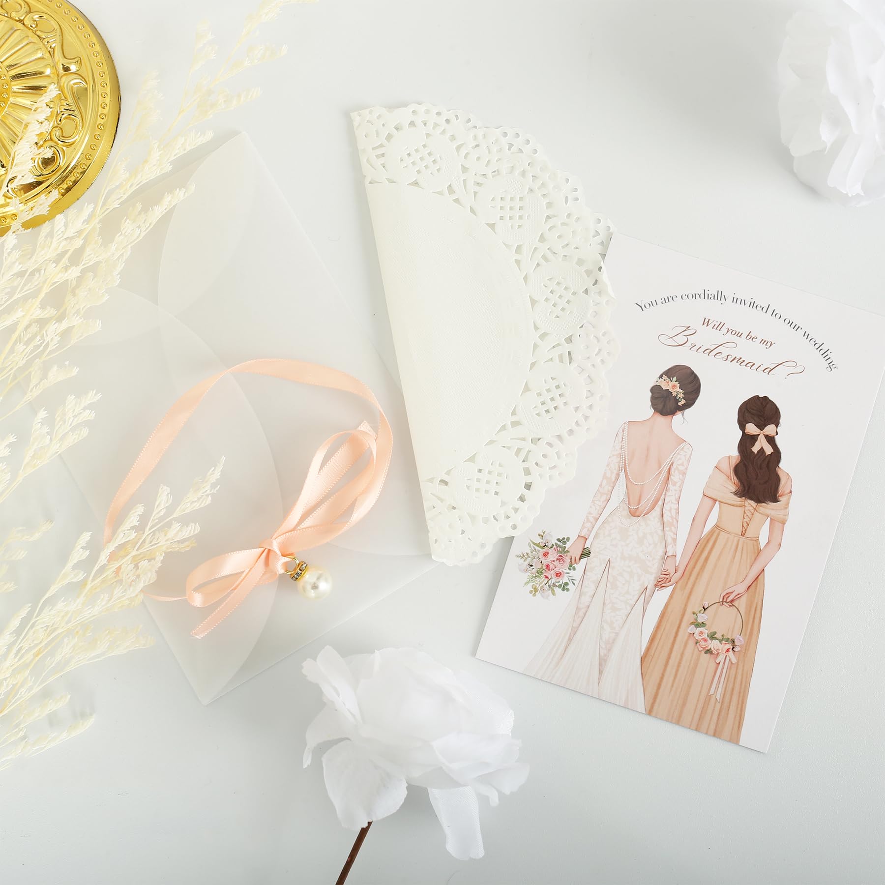 Wasise Will You Be My Bridesmaid Card, Will You Be My Bridesmaid, Maid Of Honour Card, Will You Be My Best Man Proposal - Image 3