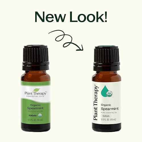 Miniatura 6 de Plant Therapy Aceite esencial de menta verde orgánico certificado por USDA, 1.0 fl oz (1 onza), 100% puro, sin diluir, grado terapéutico