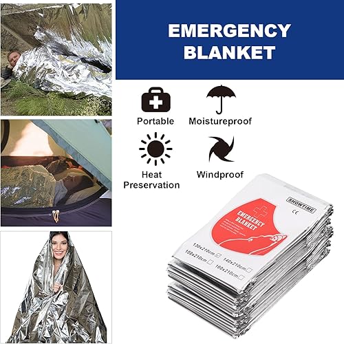 Miniatura 5 de Regalos para papá, él, hombres, mujeres, niños, Navidad, kit de primeros auxilios de 330 piezas para el auto hogar, kits de supervivenciasuministros