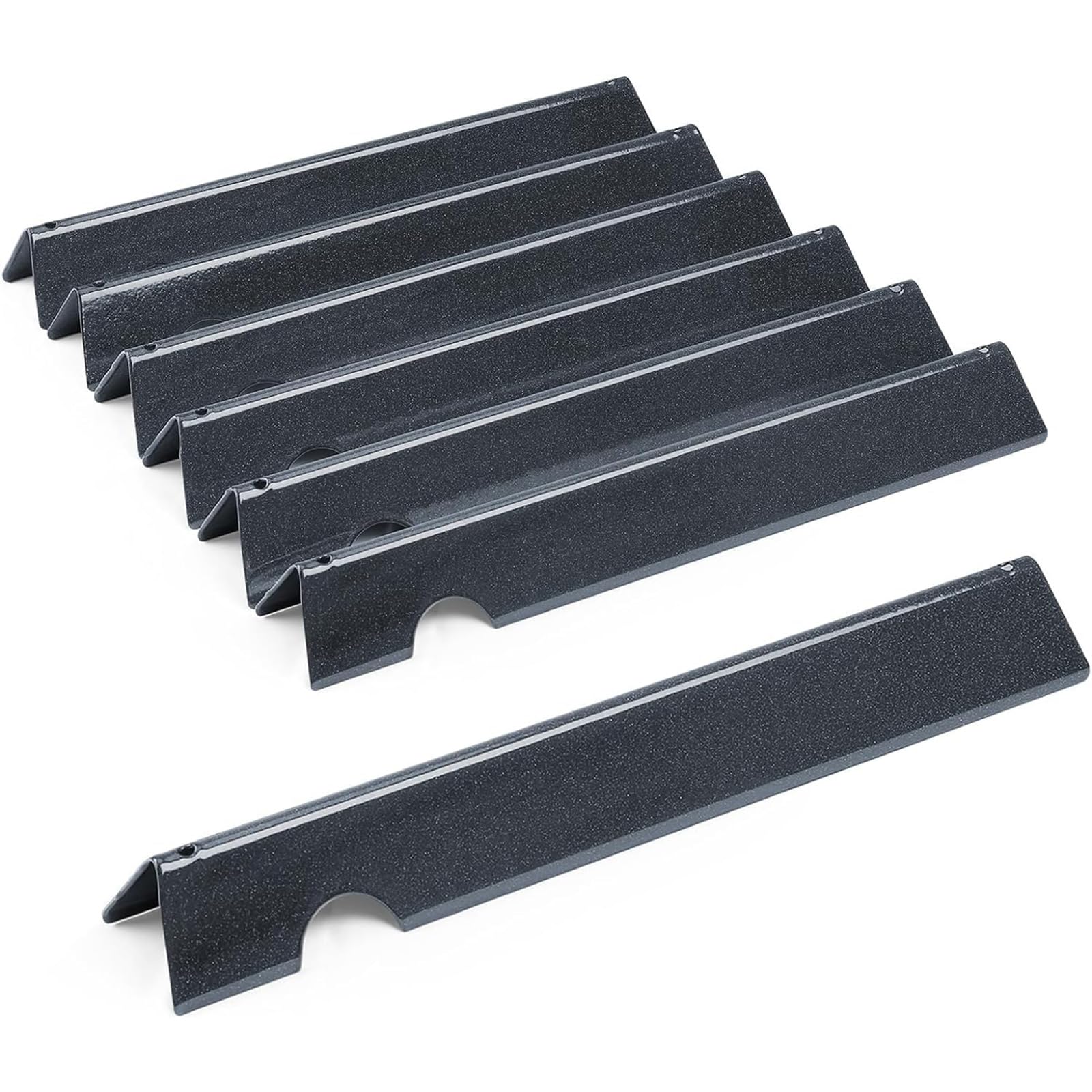 GFTIME Lot de 7 barres aromatisantes de 43,5 cm pour Weber Genesis II/LX 400, Genesis II E410, E435, S435 (modèles à partir de 2017) pour barbecues à gaz Weber 66033/66796