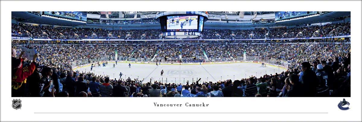 Vancouver Canucks - NHL Panoramic Poster and Wall Décor by Blakeway Panoramas