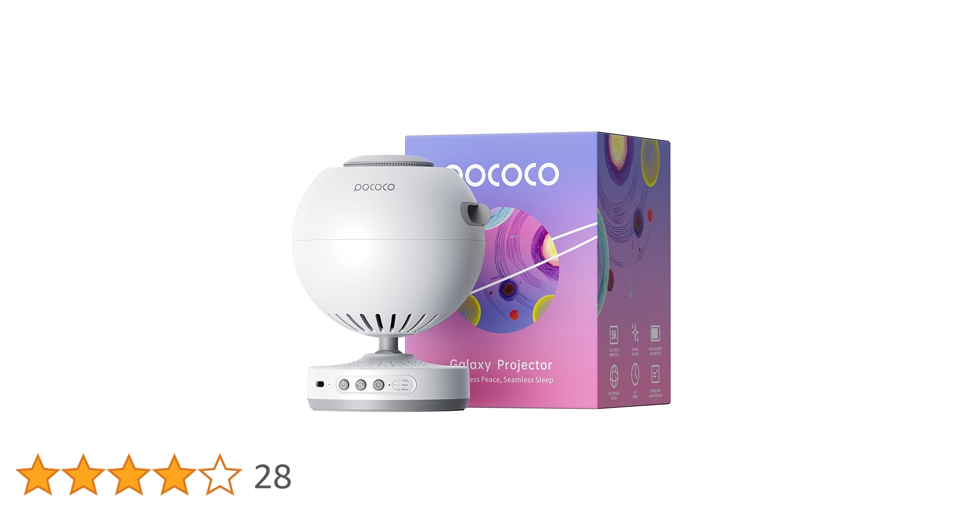 Amazon.co.jp: POCOCO プラネタリウム 家庭用 スタープロジェクター