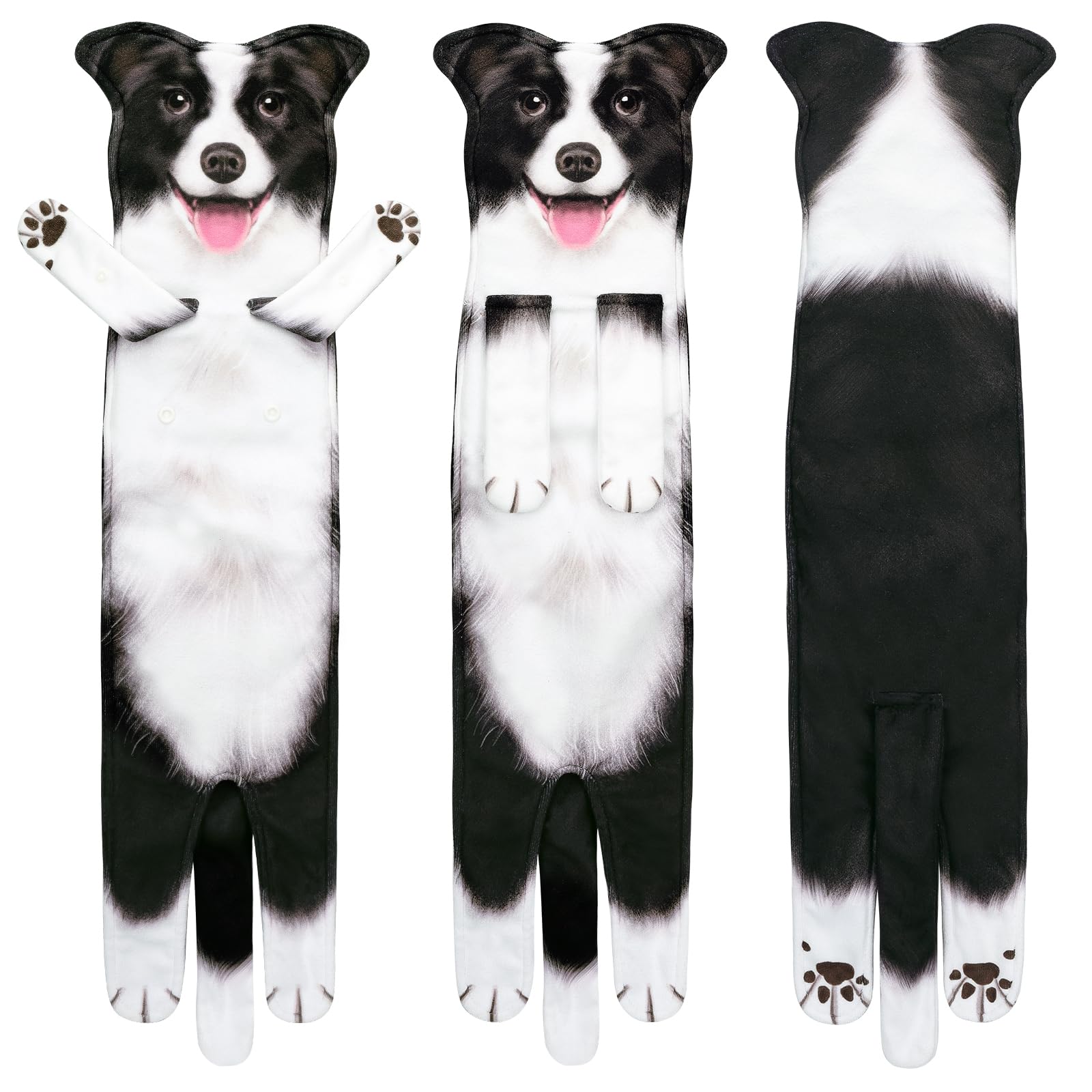 AGRIMONY Funny Dog Towels, Kawaii Decoration for Kitchen Bathroom - Image 2