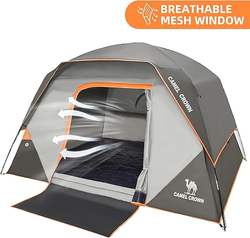 Miniatura 3 de CAMEL CROWN Tents for Camping 46 Person Tent Waterproof Easy Setup Backpacking Tents