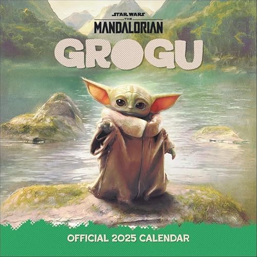 The Mandalorian Broschurkalender 2025: Kleiner Grogu ganz groß: Der Foto-Wandkalender rund um The Mandalorian mit zusätzlichem Poster, Platz für Termine und den besten Szenen aus der dritten Staffel.