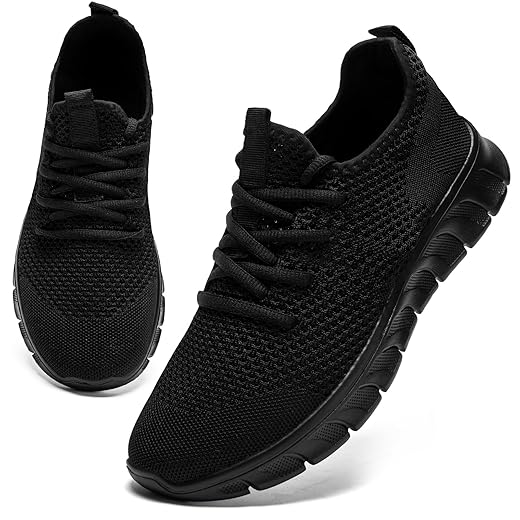 Women's Walking Sneakers Non Slip Shoes for Women Tennis Athletic Workout Gym Fashion Shoes Running Sneakers Comfortable Breathable and Lightweight