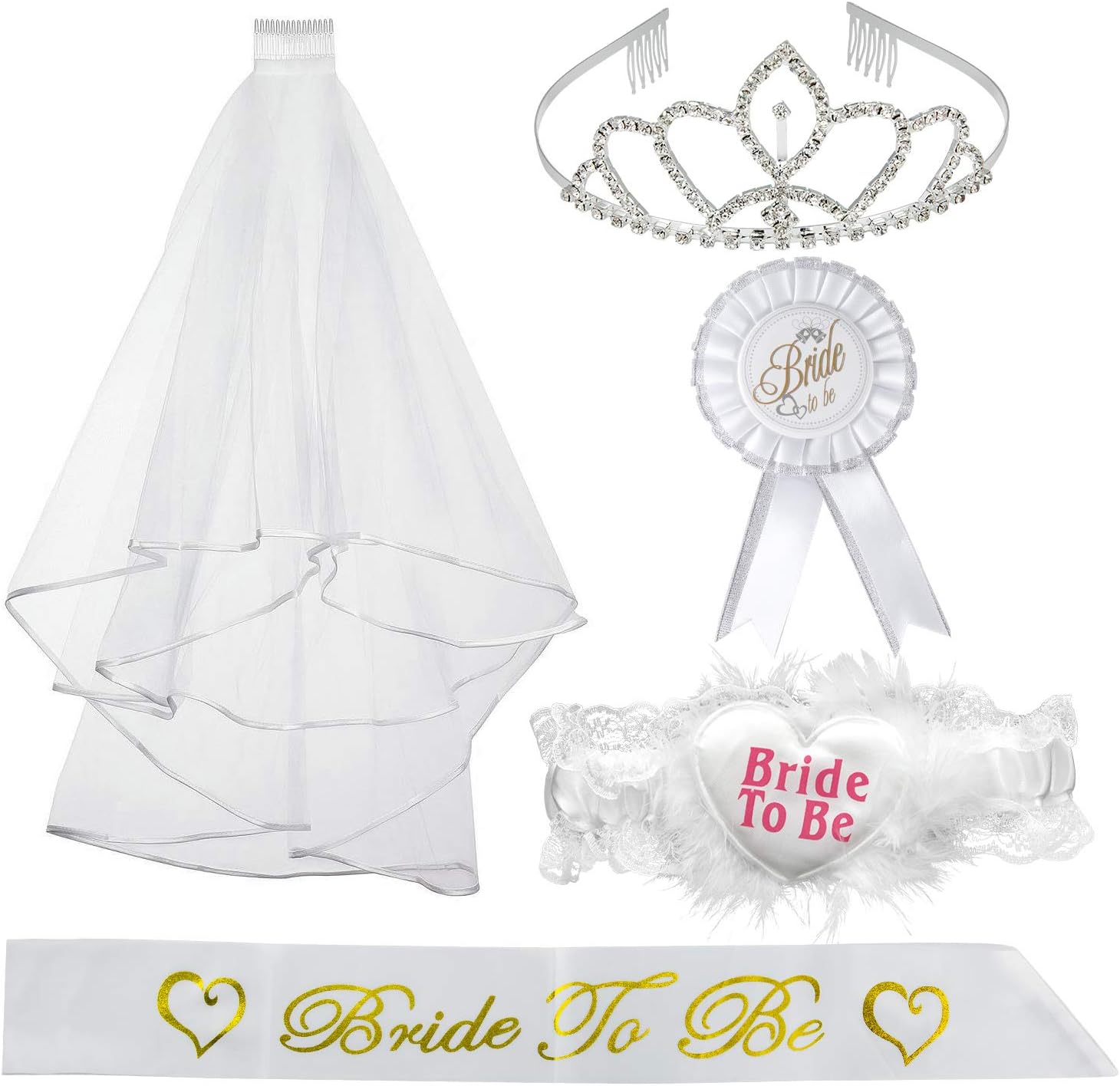 set di giarrettiera per la sposa