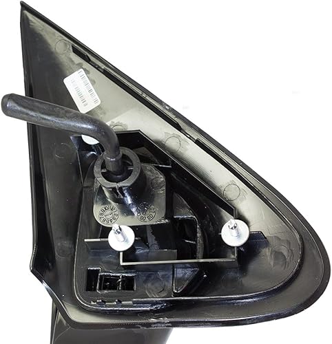 Miniatura 3 de Brock Espejo de repuesto para puerta lateral con control remoto manual del conductor compatible con Cavalier Sunfire Sedan 10362467 1995-2005