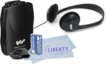 Williams Sound PPA R37 Select FM Receiver 72-76 MHz PPA R37 HD, Includes Non-Rechargeable Batteries