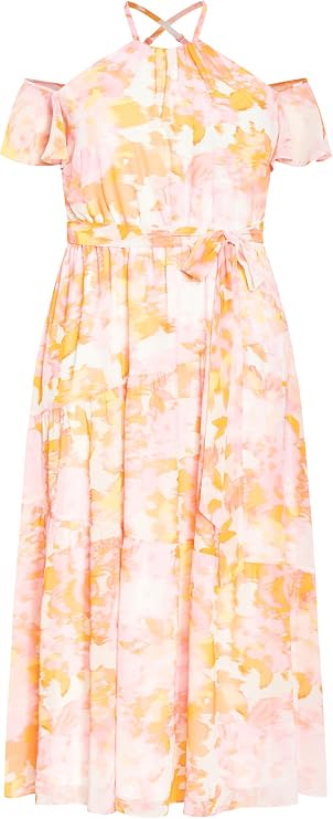 City Chic Women's Plus Size Maxi Dress - Vera Print