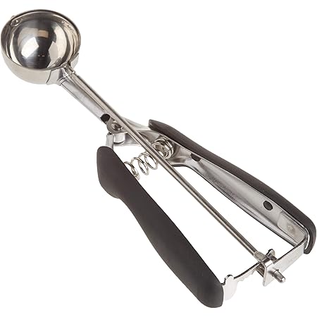 OXO Good Grips Medium Cookie Scoop,Black/Silver
