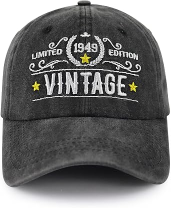 80th 79th 78th 77th 76th 75th 74th 73th 72th 71th Birthday Gift Vintage 1945 1946 1947 1948 1949 1950 1951 1952 1953 1954 Hat