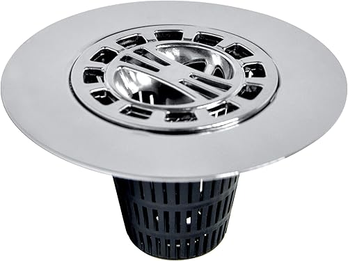 Miniatura 11 de Danco (10739P) Cestas de repuesto para trampa de ducha independiente, prevención de obstrucciones de drenaje de cabello, paquete de 6, color negro