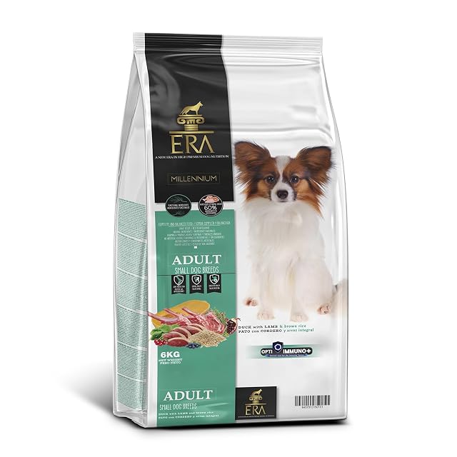 ERA Pienso para Perros Millennium Adulto Rz. Pequeñas Pato y Cordero 6 kg