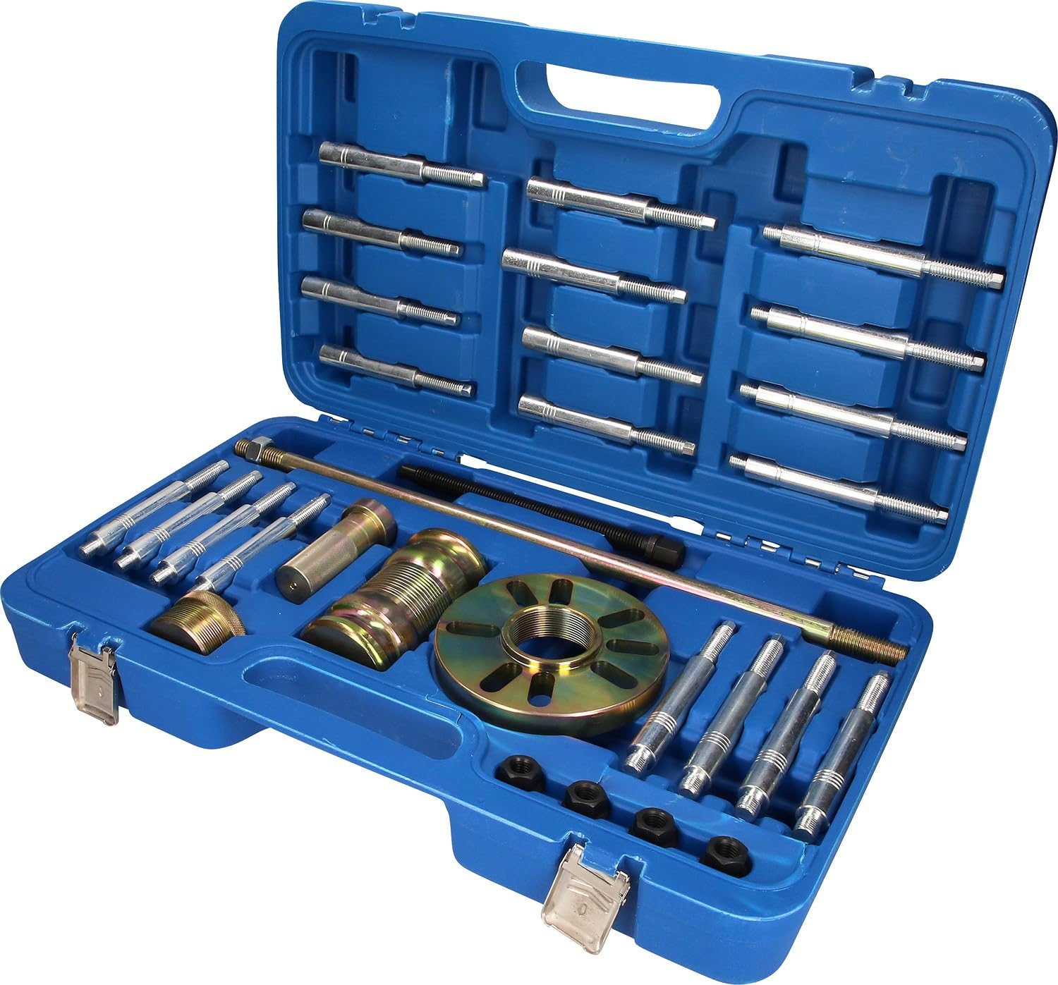 BRILLIANT TOOLS BT671100 Radnaben-Werkzeug-Satz | 30-tlg. [Powered by KS TOOLS], gold silber