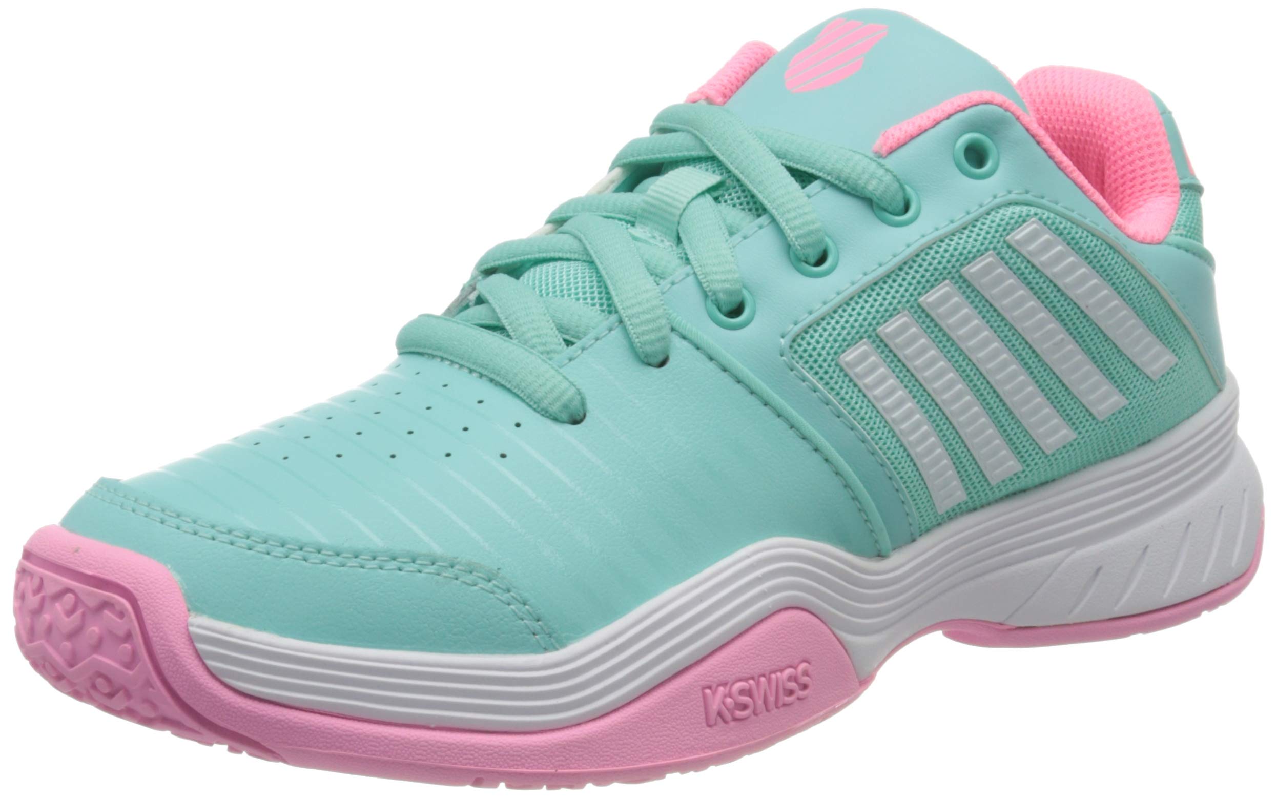 K-Swiss Kids Court Express Omni Tennis Shoes Blue 4 UK Child