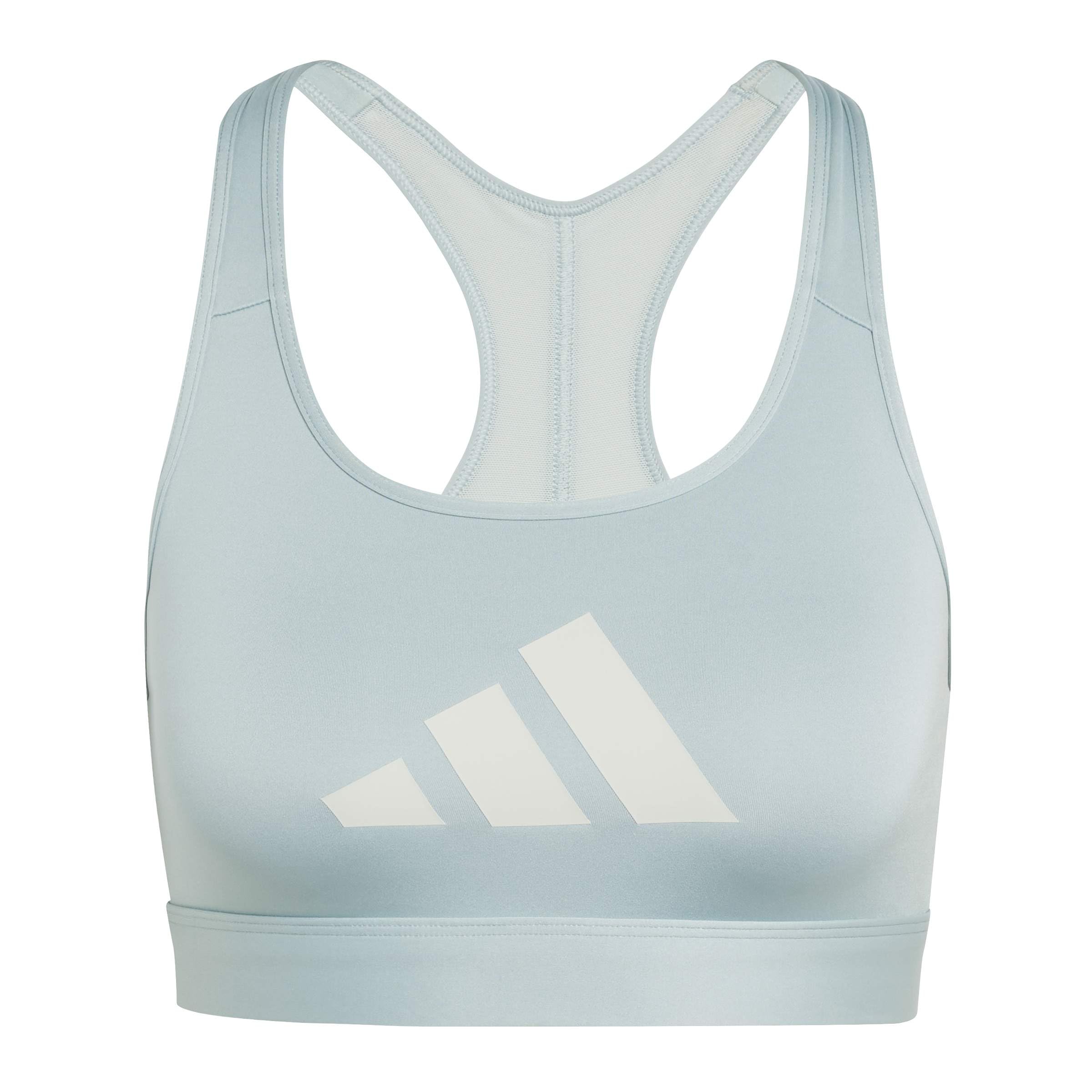 adidas Women's Powerreact Graphic Bra, Wonder Sage, S