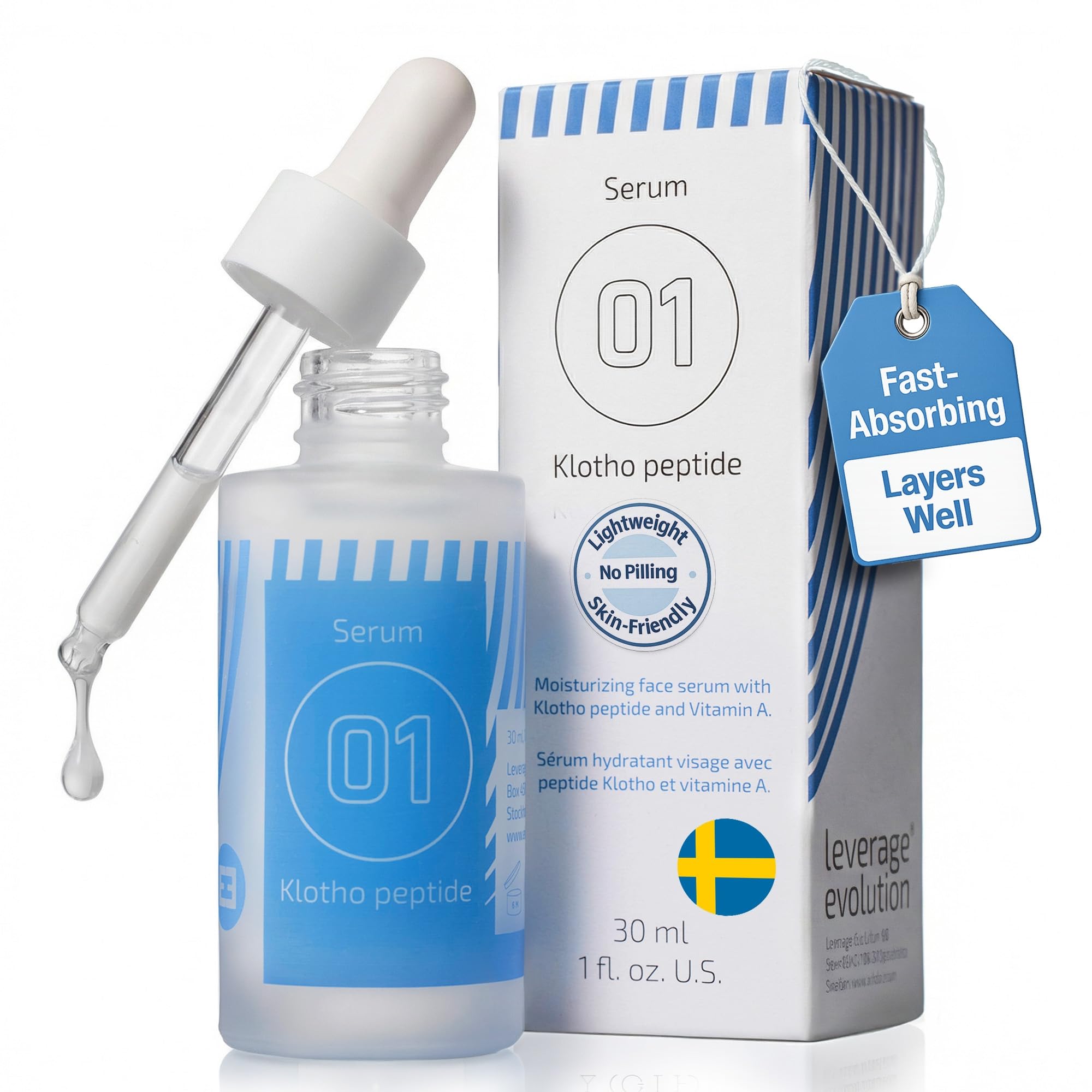 peptídeos klow EiE Klotho Peptides Serum, Hydrating, Anti Aging, Hyaluronic Acid, 1oz APLB Glutathione Niacinamide Sheet __badge:Vegan Capsule count:60 Capsules