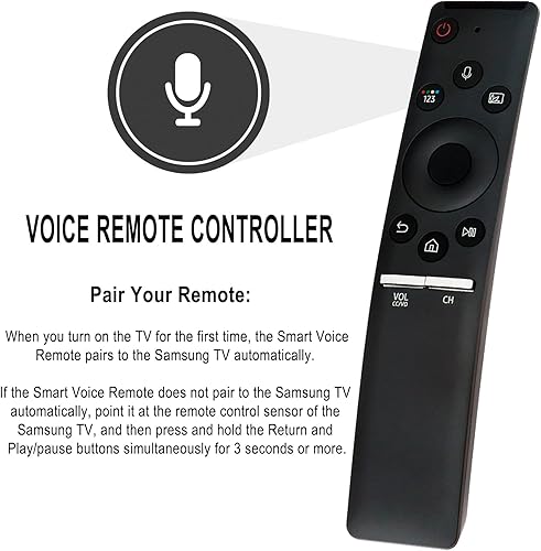 Miniatura 2 de Reemplazo remoto de voz BN59-01300H para Samsung TV QN49Q6FN QN55Q6FN QN65Q6FN QN75Q6FN QN82Q6FN QN49Q6FNAV QN55Q6FNAV QN65Q6FNAV QN49Q6FNAVXZZ. A