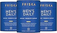 Vista 8 de FRISKA Dairy Ease Suplemento de enzimas digestivas y probióticos Promueve una mejor digestión Alivio y apoyo natural de la intolerancia a