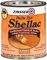 Vista 4 de Zinsser 408 Bulls Eye Shellac - Aerosol de acabado tradicional y sellador, 12 onzas, transparente