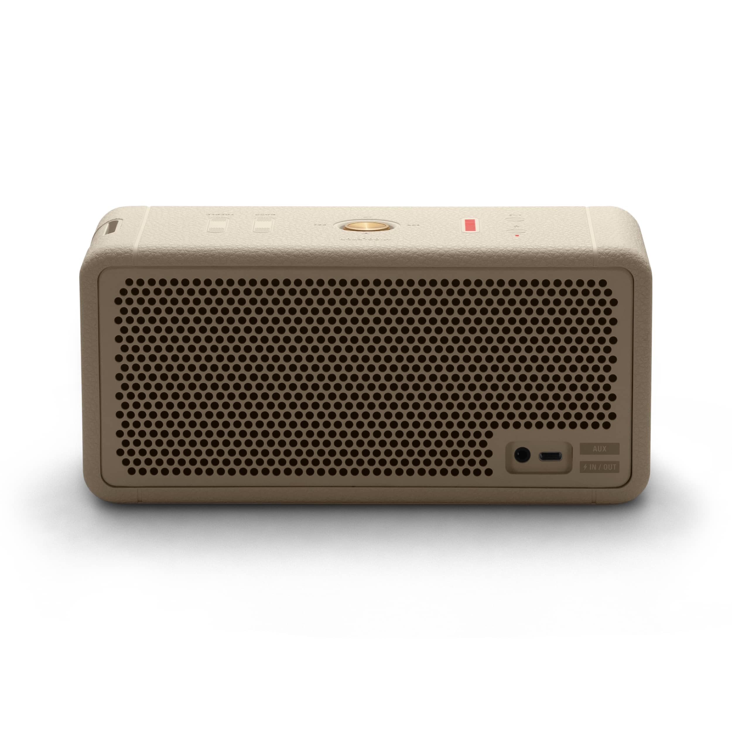 Marshall Middleton Altoparlante Bluetooth wireless portatile - Oltre 20 ore di riproduzione portatile - Impermeabile IP67 - Crema