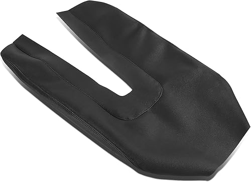 Miniatura 1 de DNA MOTORING GECS-010 Cubierta de consola delantera de repuesto para Toyota Tundra 14-19 - Negro, cubierta de reposabrazos de cuero sintético