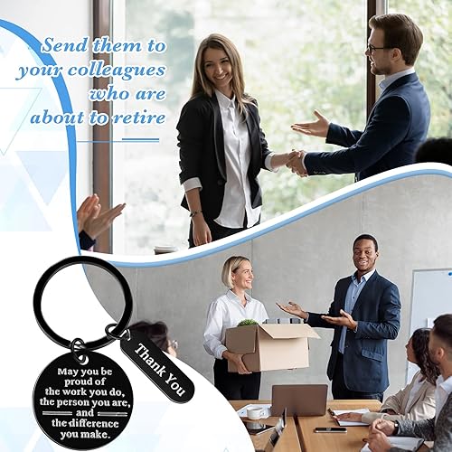 Miniatura 3 de Yinkin 16 piezas de regalos de agradecimiento a los empleados a granel regalos de agradecimiento para compañeros de trabajo llavero para regalos de