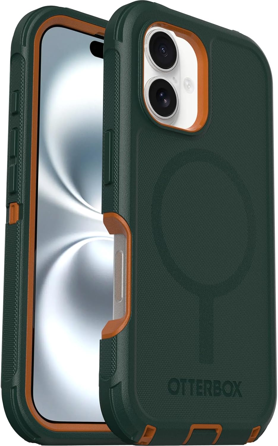 OtterBox iPhone 16 Defender Series Case for MagSafe - Coopersmith Green - Image 4
