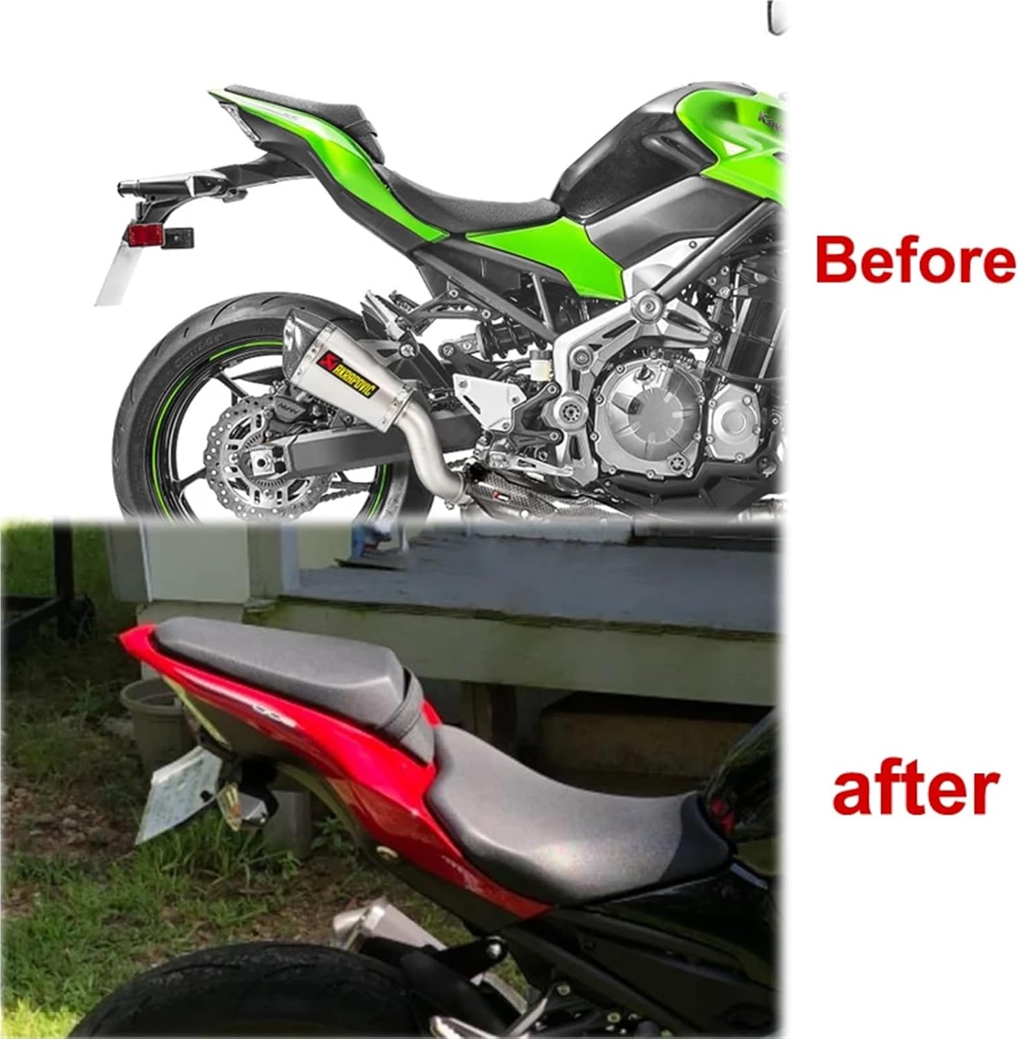 for Kawasaki Z900 2017 2018 2019 2020 2021 2022 2023 2024 Rear Tail Tidy License Plate Holder Motorcycle Fender Eliminator Kit