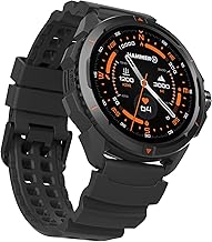Hammer Watch 2 Smartwatch, AMOLED+ Gorilla-Glas-Bildschirm, GPS, 530 mAh, bis zu 13 Tage Betriebsdauer, Sportmodus, integrierte Taschenlampe, robust, für den Außeneinsatz geeignet