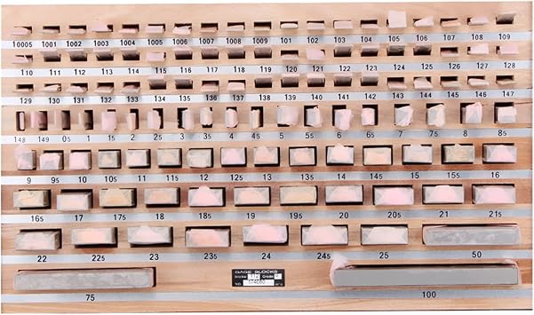 Bloques Patrón 112pcs / set 1 grado 0 grado de calibrador de bloques de