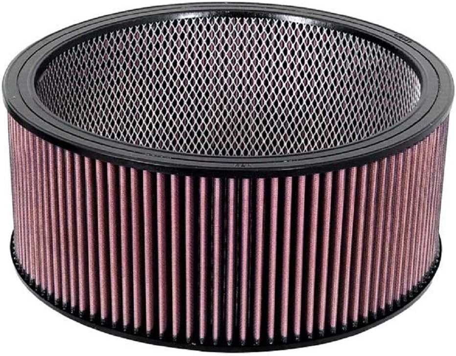 K&N High-Flow Original Lifetime Engine Air Filter: High Performance, Premium, Washable, Industrial Replacement Filter, Heavy Duty: E-3770