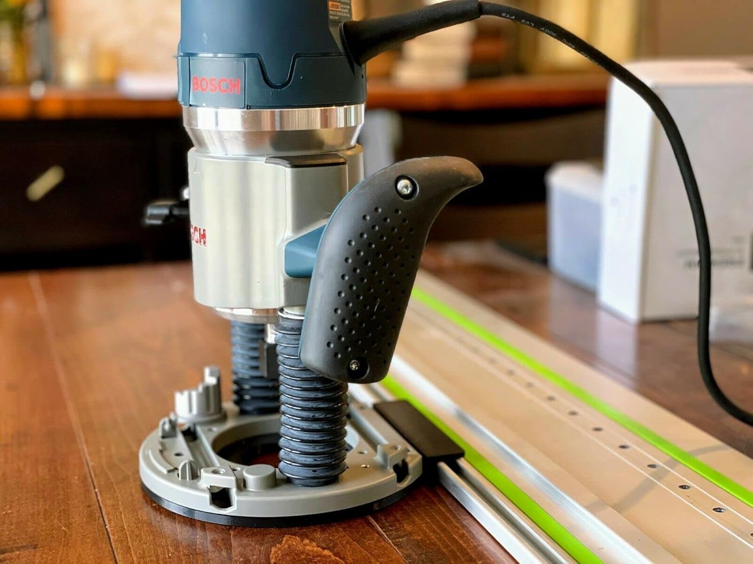 Guide Rail Adapter Compatible with Bosch 1617 Router - Made in USA!