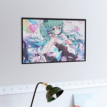 AXIA Yuki Saito 音楽関連円形ジグソーパズル Amazon.co.jp: 初音ミク ジグソーパズル 木製パズル 300 PCS 500