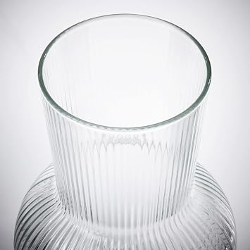 IKEA Padrag Glass Vase - 17 cm