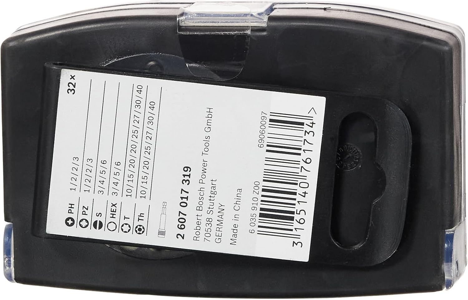 Bosch Professional 32 pièces Coffrets d'embouts de vissage Extra Hard (PH, PZ, T, TH, S, HEX-Bit, Accessoires Perforateurs et Visseuses) — vue 2