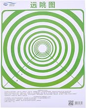 Astigmatism Chart for Training Eye Restoration Chart for Home Naturally Reduce Dependence Glasses for Daily Eye Exercises