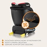 LIONELO NAVY i-Size Fotelik Samochodowy Obrotowy 360° Dziecięcy 40-150 cm Grupa 0+1 2 3 Montaż Przód i Tył ISOFIX i Noga Stabilizacyjna Regulacja Zagłówka i Oparcia Wkładka Dri-Seat (Czerwony)