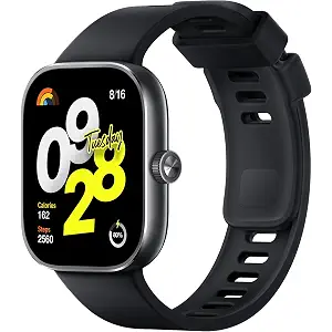 XIAOMI Redmi Watch 4 - Llamadas Bluetooth, Pantalla AMOLED de 1,97”, Monitor de frecuencia cardíaca, hasta 18 días de autonomía, Gris (Versión ES)