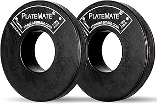 PlateMate Microload Pair 2 1/2 lb. Magnetic Donut Weights