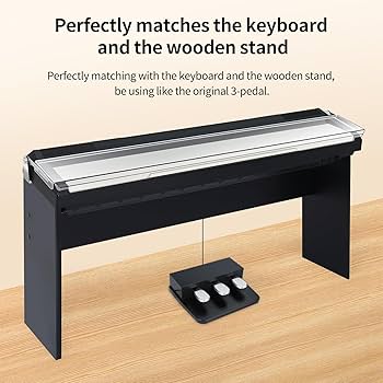 Amazon | ATNEDCVH デジタルキーボードピアノ用 3ペダルユニット