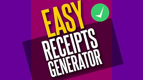 Easy Receipts Generator, Receipt & Invoice Maker