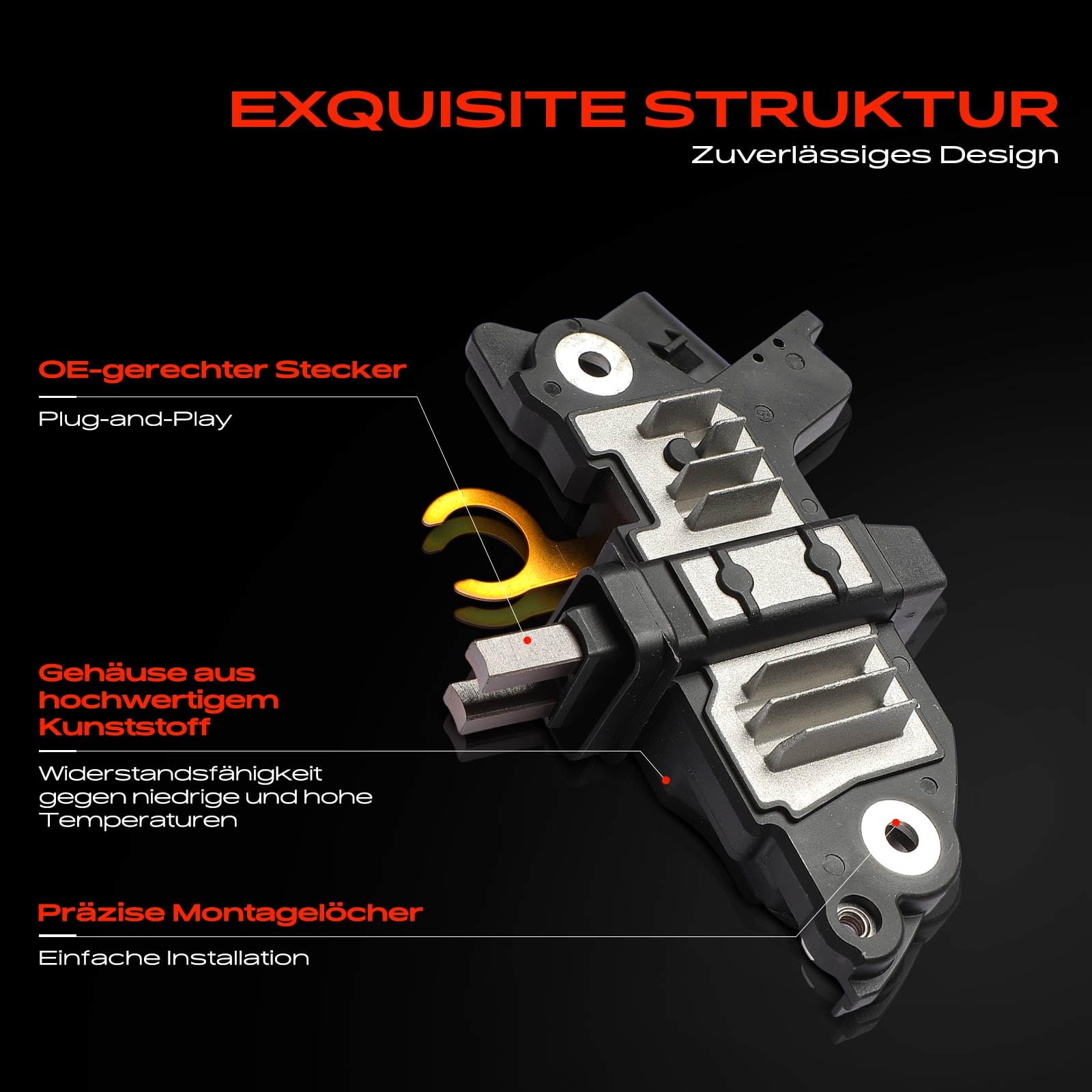 Frankberg Regulator generatora, regulator alternatora, zamiennik 12317540656