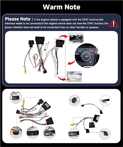 Miniatura 5 de 4Core+64G para Ford Focus 2012 2013 2014 2015 2016 2017 2018 Radio estéreo de coche con Carplay inalámbrico Android Auto, WiFi 9.7 pulgadas 1080 p