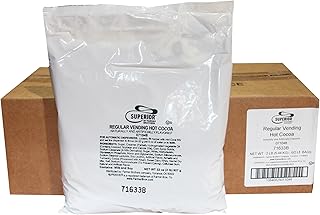 Superior by Farmer Brothers Regular Vending Hot Cocoa Powdered Mix - 6x2lb Bags