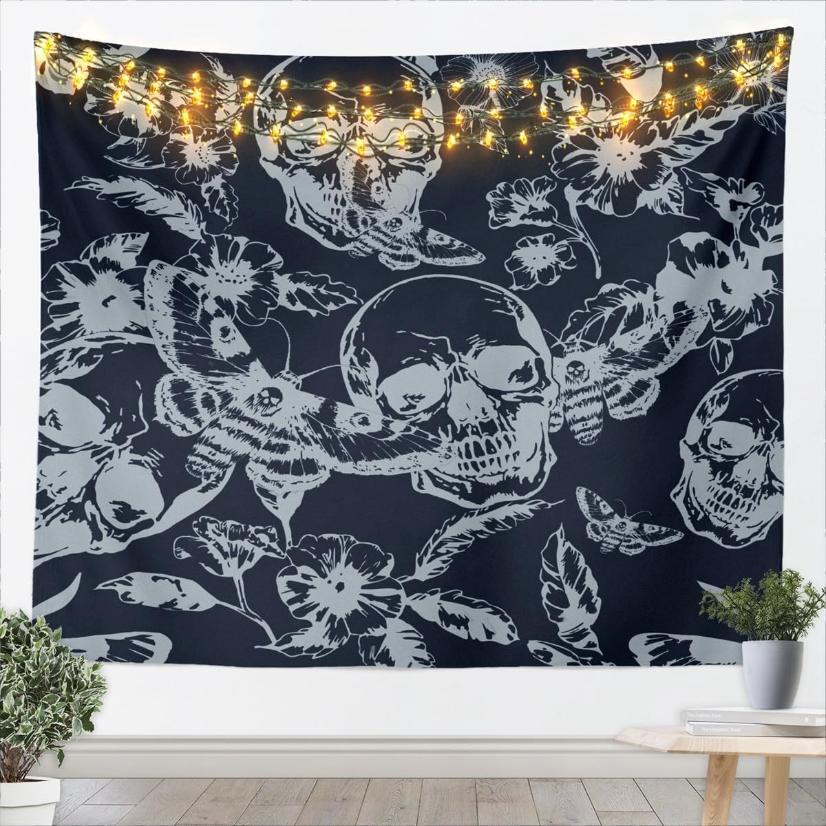 jejeloiu Cute Mushroom Decor Tapestry Cartoon Ladybug Wall Hanging Blanket for Boys Girls Teens Room Decor Kawaii Fungus Wall Art Medium 59"x59" Wild stuff Breathable Soft Lightweight Microfiber image 5