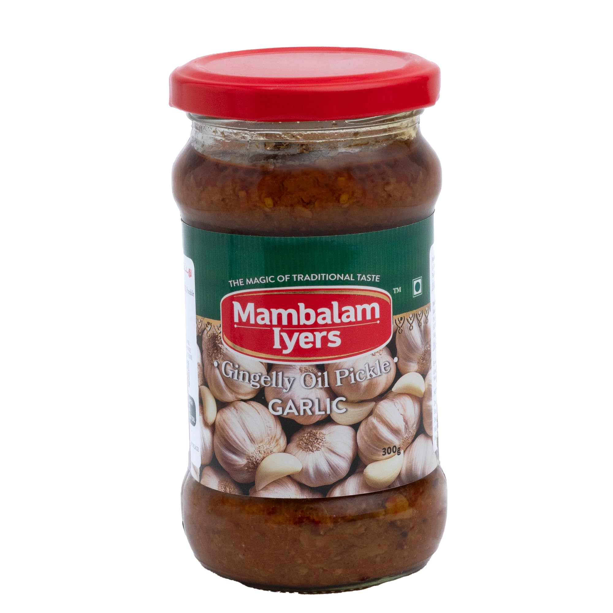 Garlic Pickle - 300g Glass bottle | Lahsun ka achaar | South Indian Pickle made with 100% Gingelly Oil | Poondu oorukai (B0DF4VZZ2C) Amazon Price History, Amazon Price Tracker