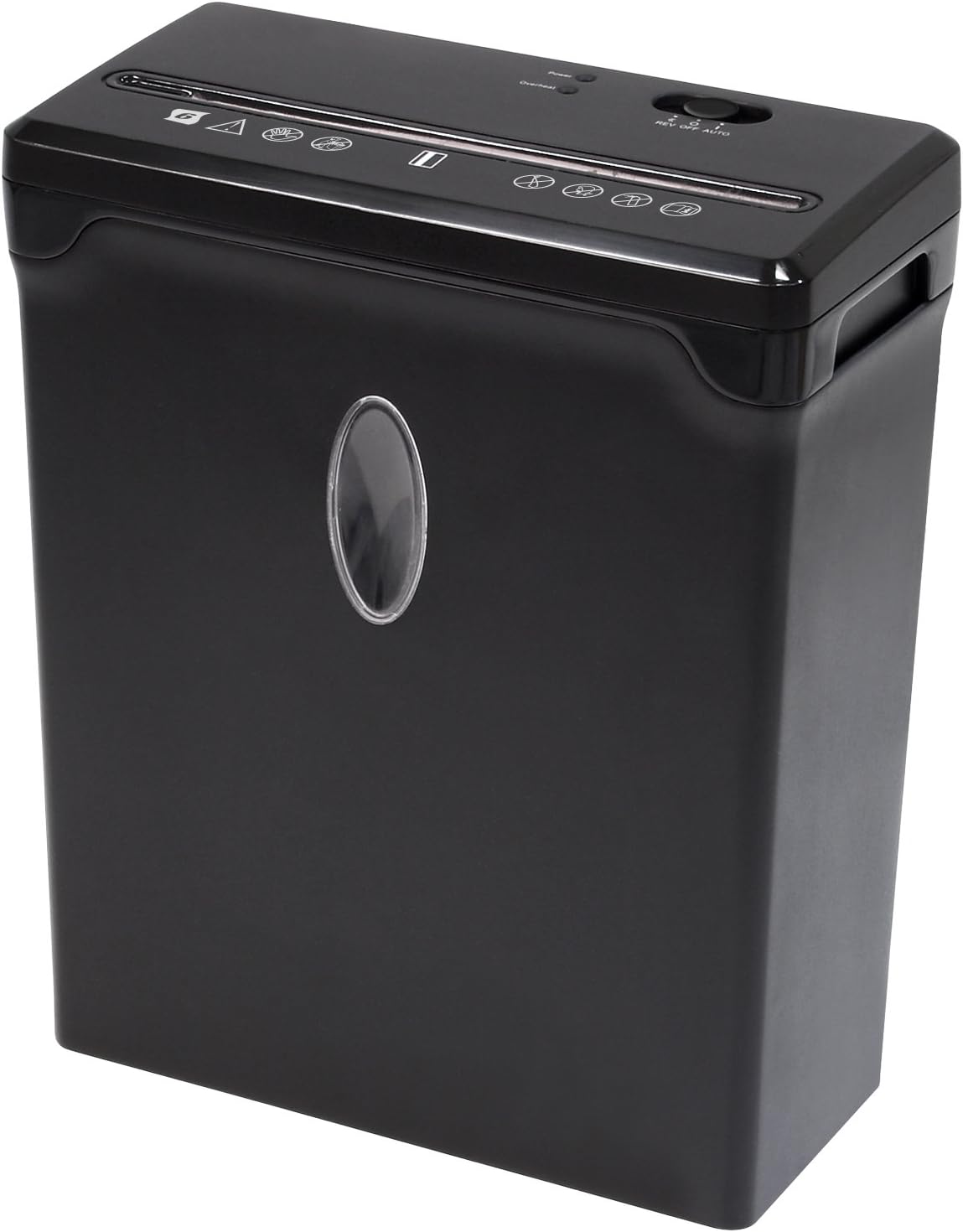 Sentinel FX61B 6-Sheet High Security Cross-Cut Paper/Credit Card Shredder with 2.4 Gallon Waste Basket Shredder Shredder