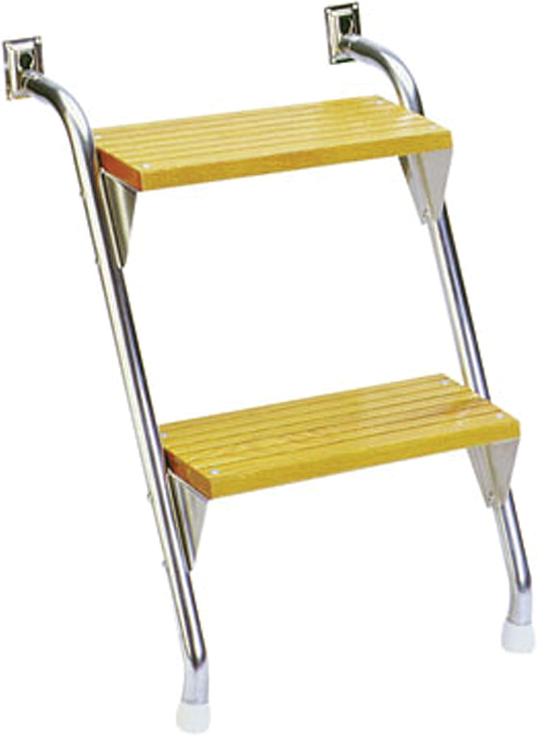 Garelick/Eez-In 25028:01 Oak Cockpit Step - 2-Step, 16" W x 28" H